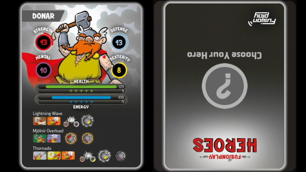 Hero Selection - App screenshot