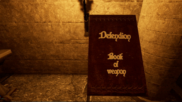 Book of weapon in Defendion
