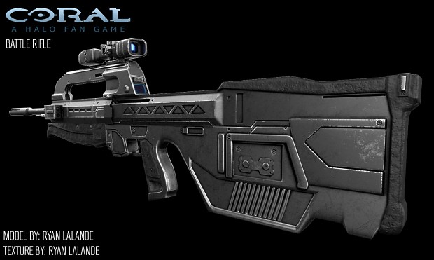 The Coral Battle Rifle