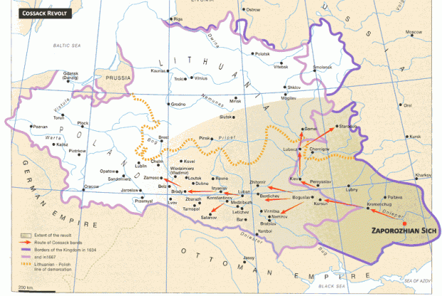 Cossack Revolt Map 2