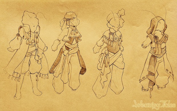 Concept Sketches Characters