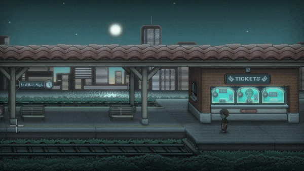 Port Valley's Train Station (Night!)