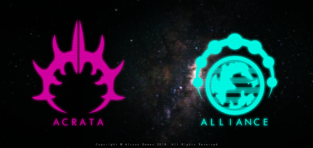 Acrata and Galactic Alliance Logo