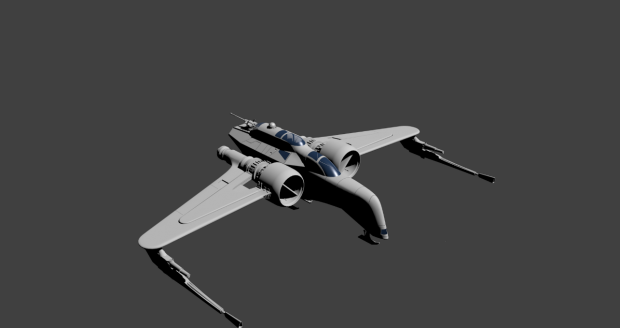 (ARC-170) Aggressive ReConnaissance-170 starfighter With Landing Gear (WIP)
