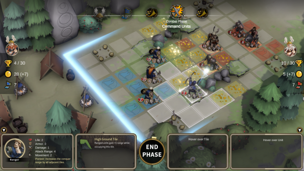 In-Game Screenshot - Archer firing