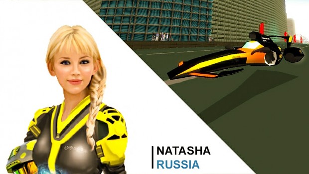 Natasha from Russian team Golden Motors