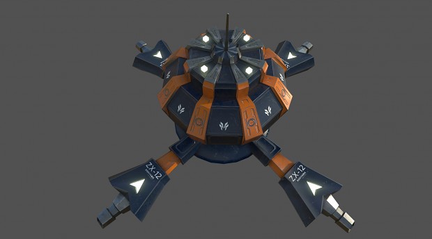 Enemy space turret
