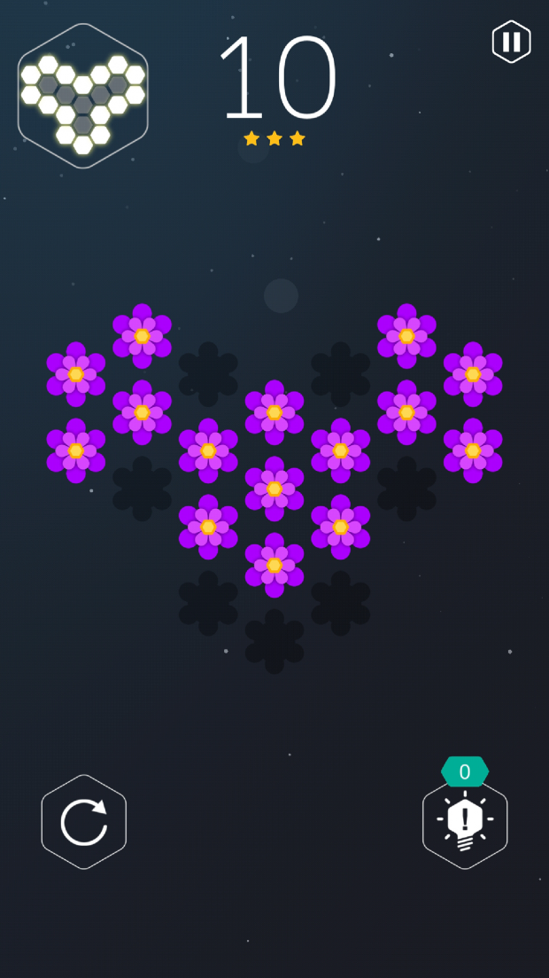 LightUp7 - hexa puzzle