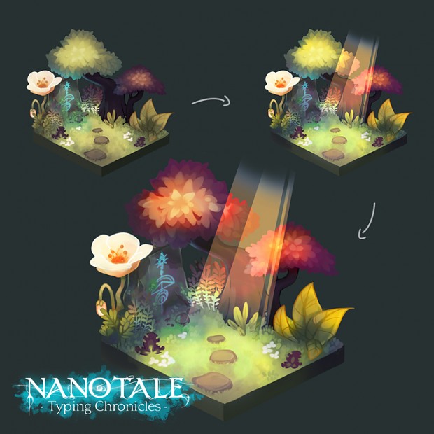 Nanotale Ancestral Forest Concept Art 1