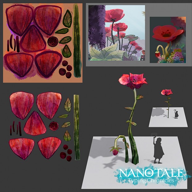 Poppies: From 2D to 3D