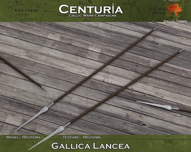  Gallica lancea