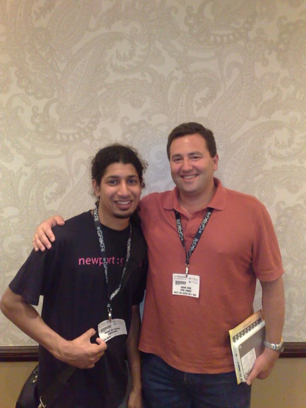 Meeting Mark Rein at Develop Expo 2010