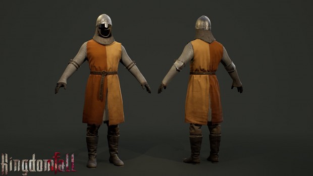 medieval foot soldier armor