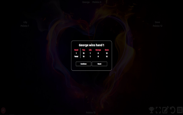 play hearts game online