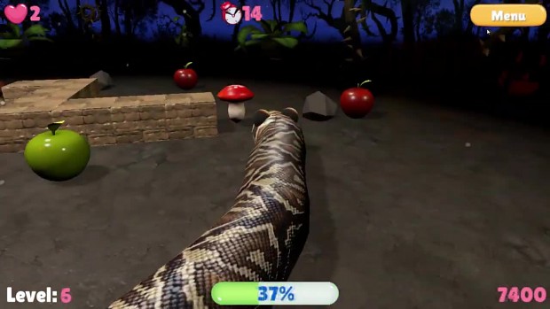 3D Snake em Jogos na Internet