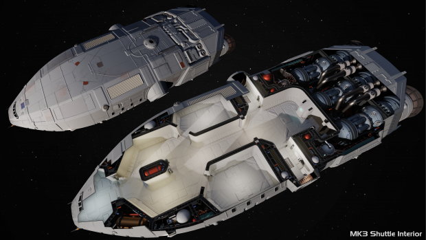 MK3 Transport Shuttle - Render