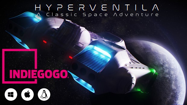 The Hyperventila IndieGoGo campaign has raised over 880£ so far!