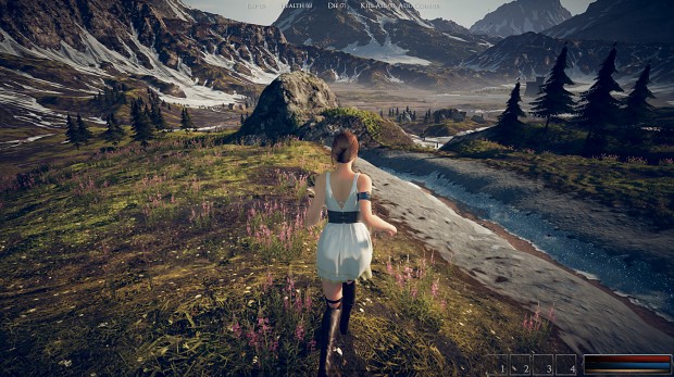 Beauty and Violence Valkyries open world map nordic landscape