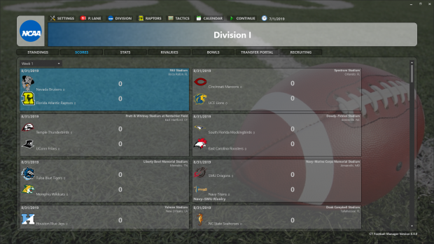 CTFM   DivisionSchedule 1