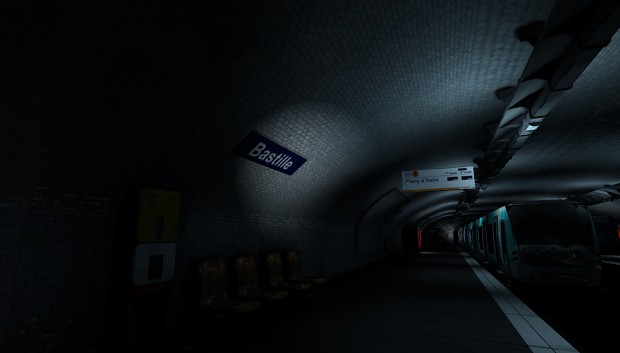 Early screenshots of the Bastille Station