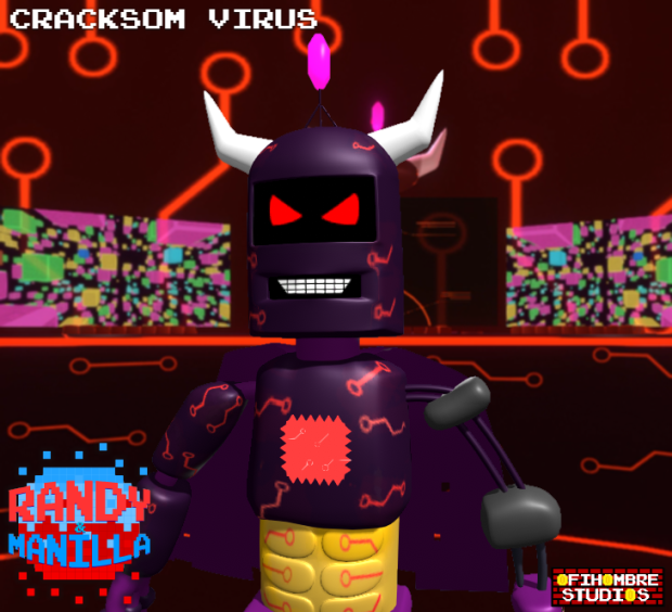 Cracksom Virus - Character Poster (Randy & Manilla