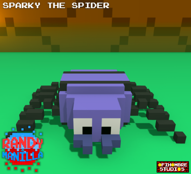 Sparky the Spider - Character Poster (Randy & Manilla)