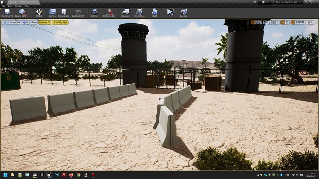 Fursan al-Aqsa Remake - Camp Ariel Sharon WIP