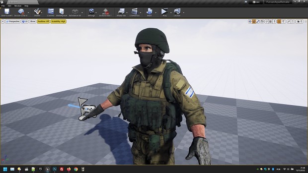 Fursan al-Aqsa Remake Updated IDF Soldier WIP