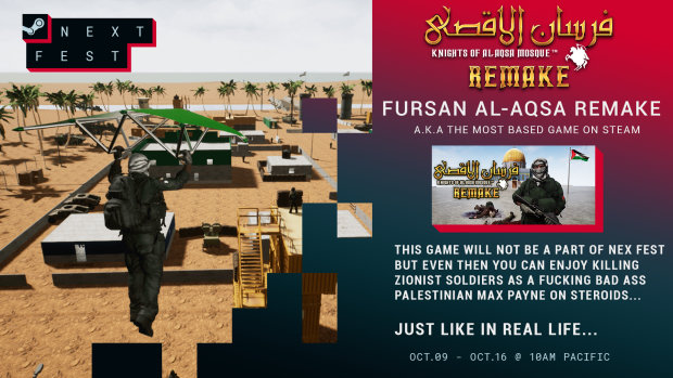 Fursan al-Aqsa Remake will not be at Steam Next Fest