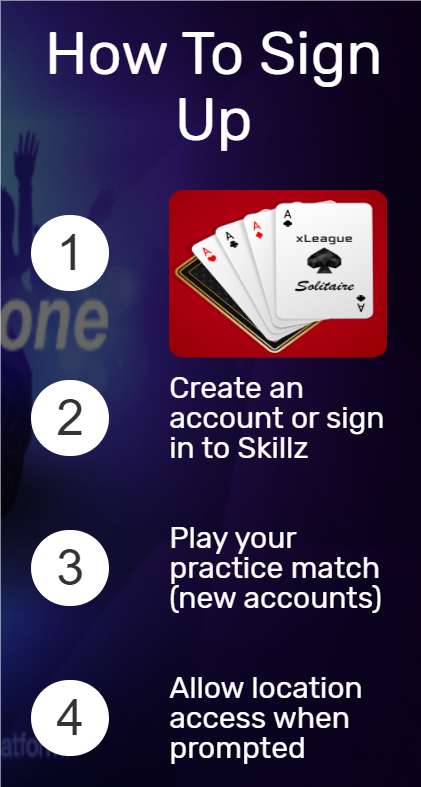 xLeague Solitaire   How To Sign 1