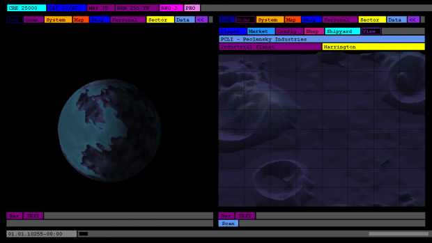 Exploration map 8 x 8