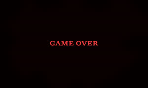 Game Over Screen 1