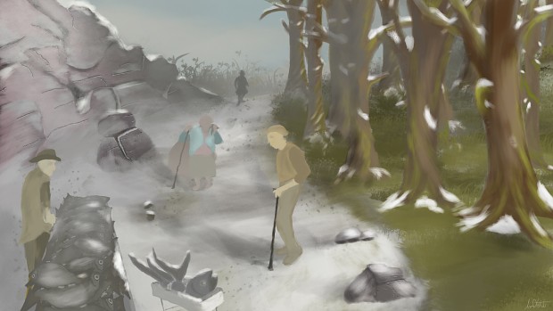 Under Storm: Frozen Flames - Story Concept Art: Fisher