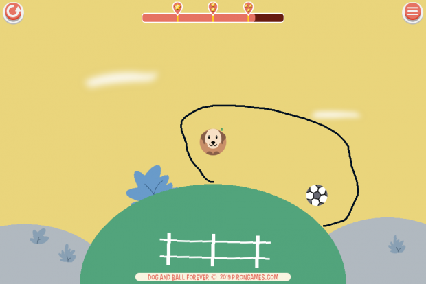 dog and ball forever piron games 4