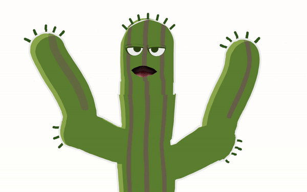 Cactus Freakout Gif