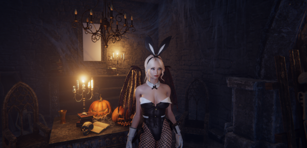 She Will Punish Them Halloween Bunny Costume