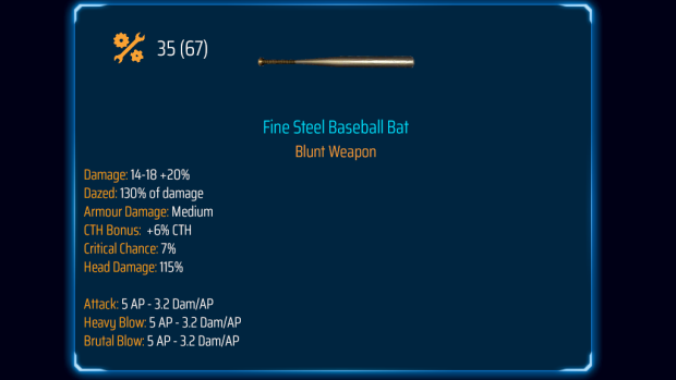 Baseball Bat Stats