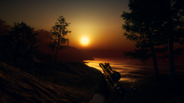 Screenshot of sunset