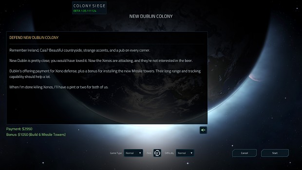 colony siege mission briefing 28