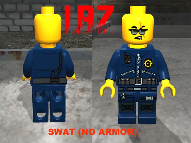 Lego Battle Zone -  swat soldier