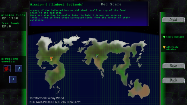 Invasion: Neo Earth Geoscape screenshot