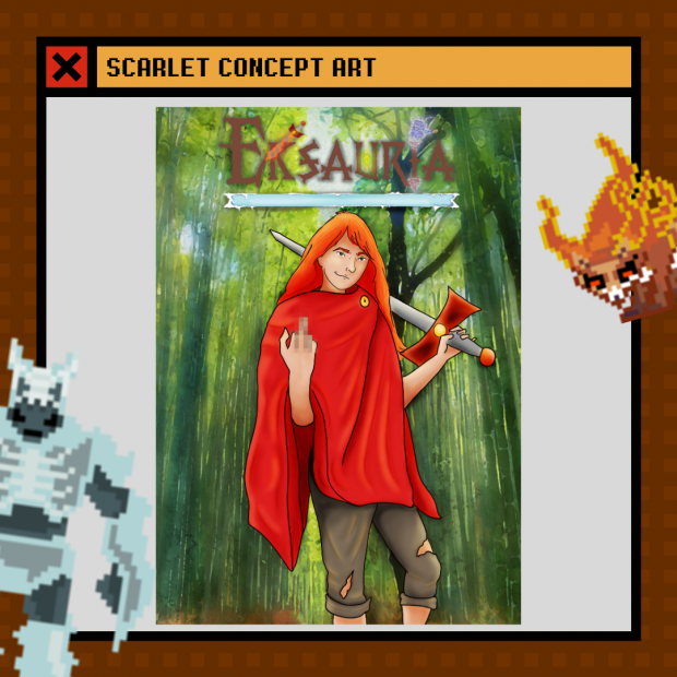 New Scarlet Concept art poster