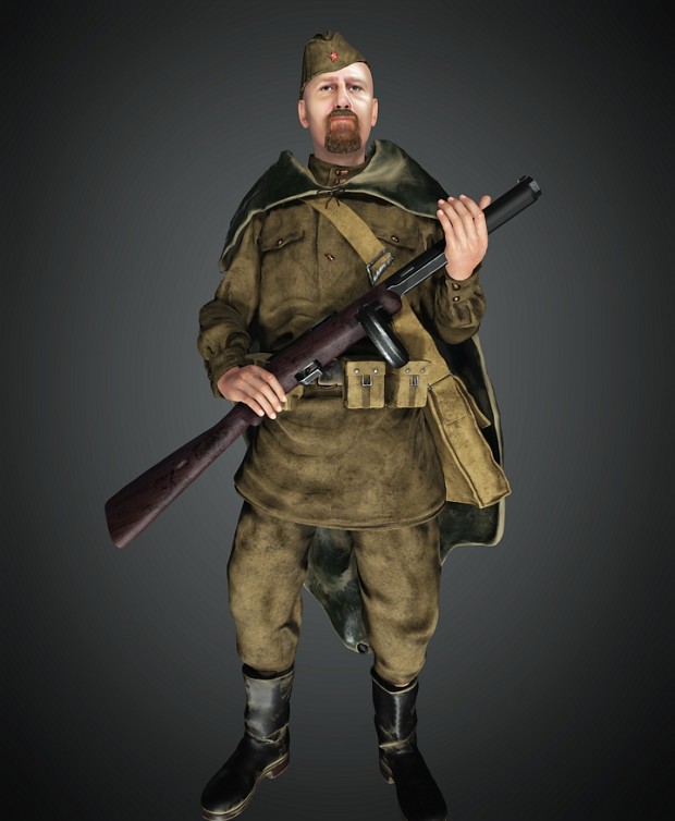 WW2 Soviet Soldier Tiz