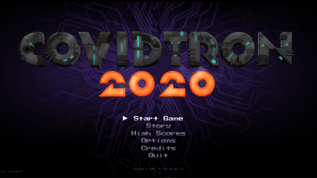 COVIDTRON 2020 Main Menu