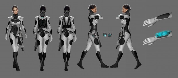 Ava Final Suit/Weapon Design