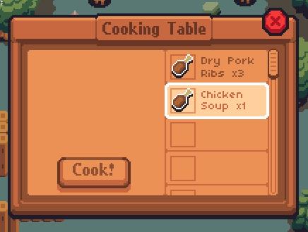 cooking table ui 5
