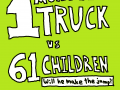 1 Monster Truck vs. 61 Children HD
