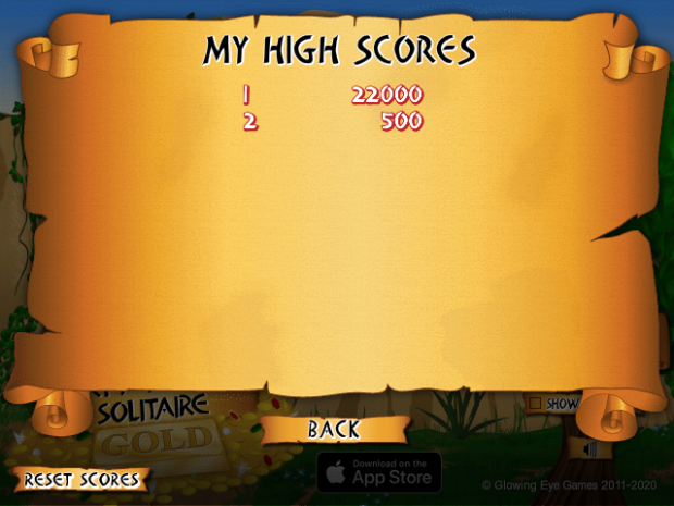 forty thieves highscores 5