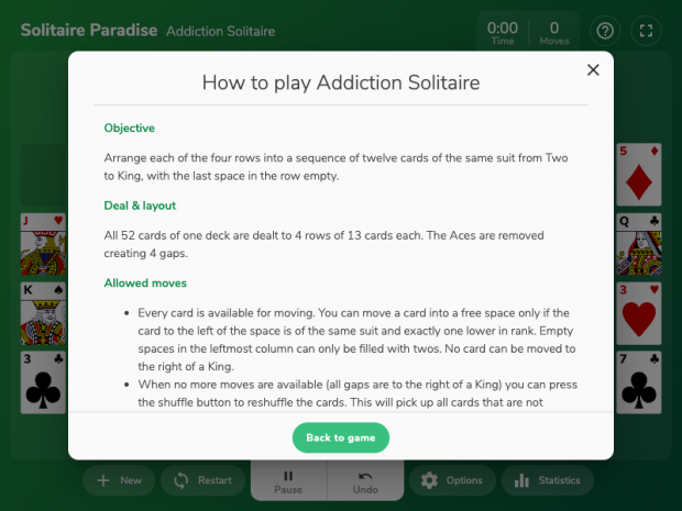 addiction solitaire howtoplay 3