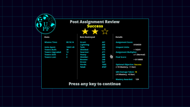 SDC - Post Assignment Screen